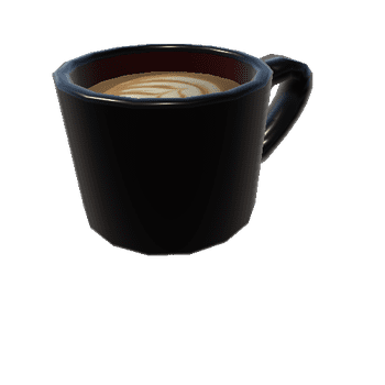 Cup Coffee Espresso 01 Filled Latte 01